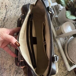 Gucci Black and Cream Women's Bag